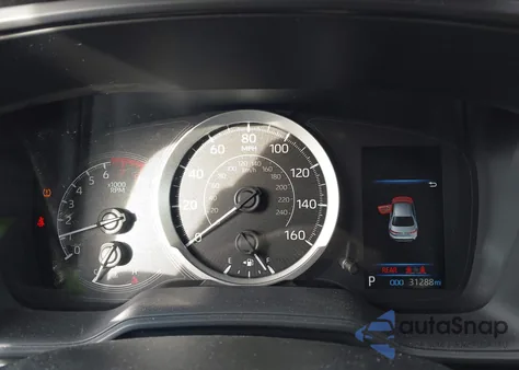 2022 Toyota Corolla Le z USA, uszkodzony, nr VIN JTDEPMAE7N3001218